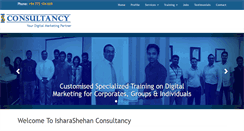 Desktop Screenshot of isharashehan.com